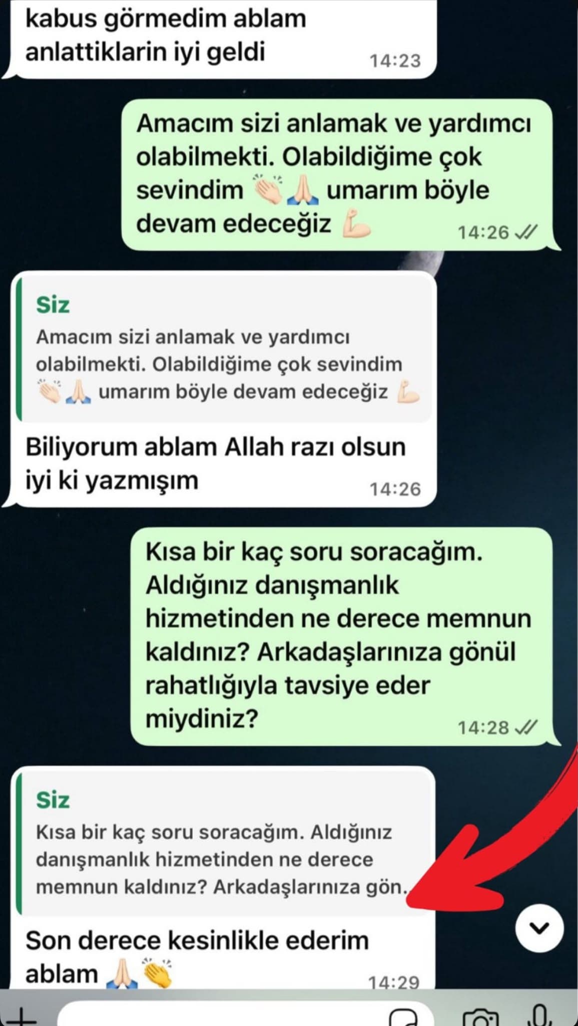 Danışan Yorumu 4